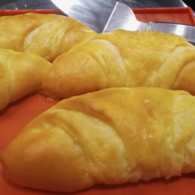 Buttery croissant rolls